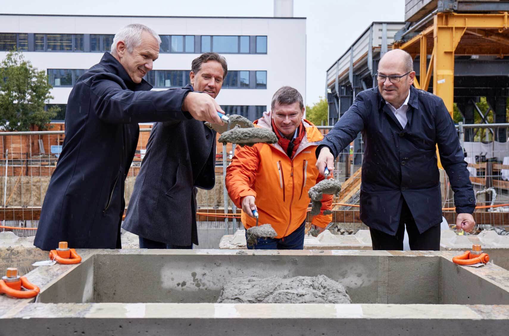Grundsteinlegung gebaeude d impression 2