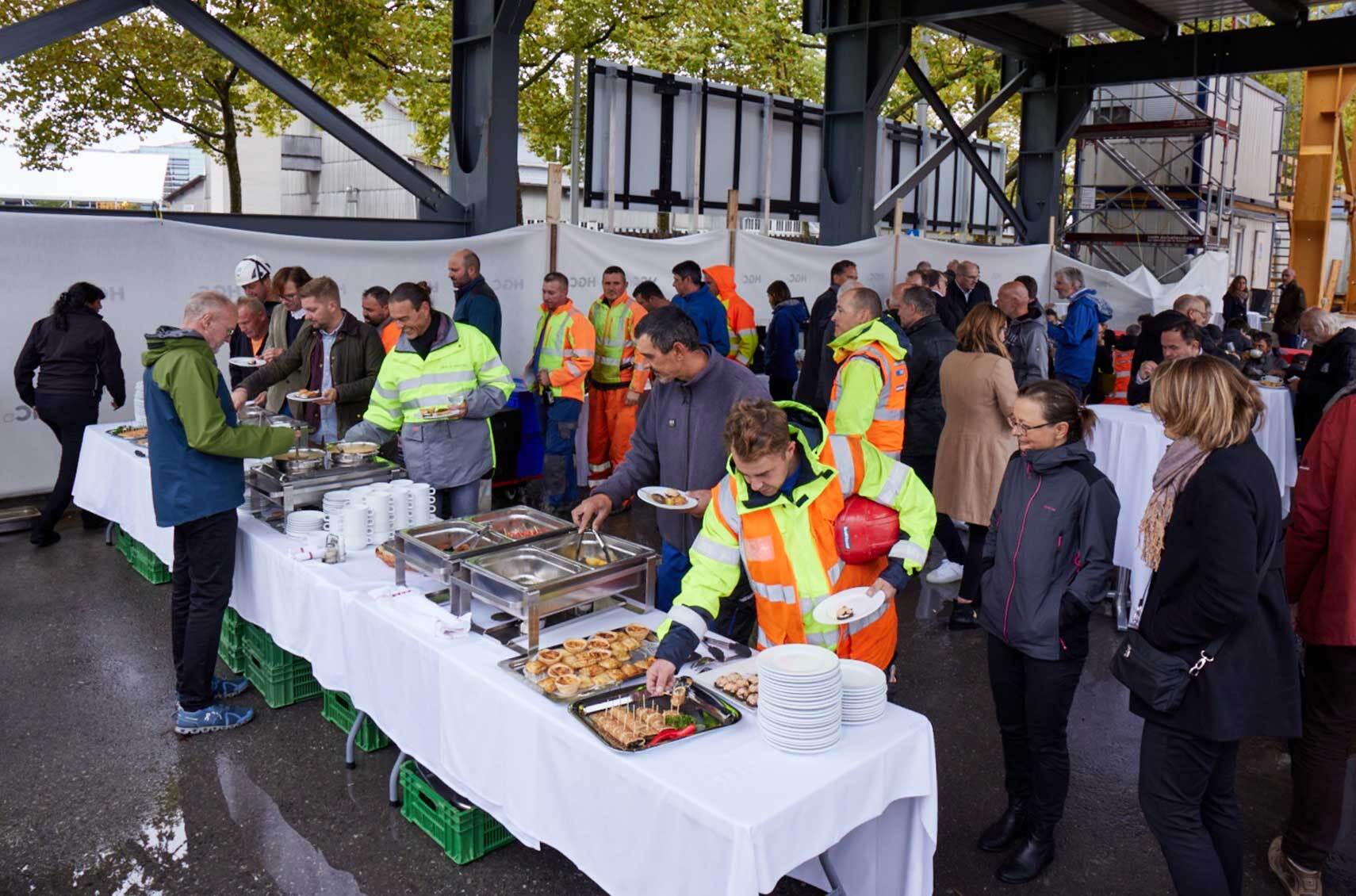 Grundsteinlegung gebaeude d impression 3